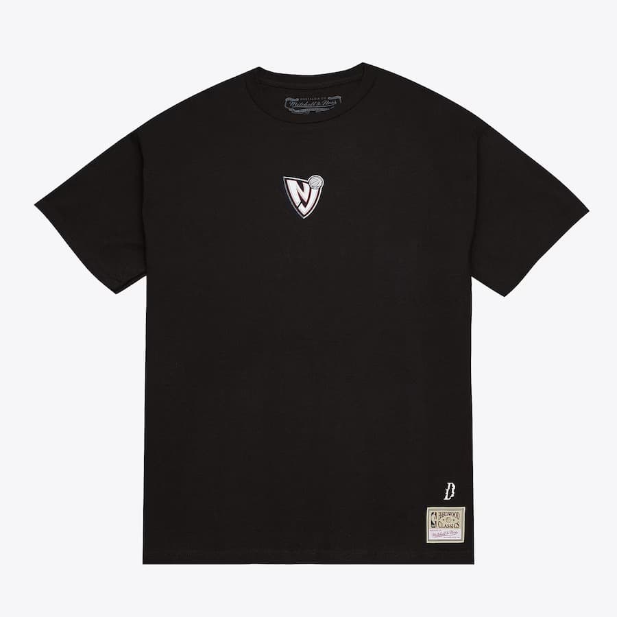 Футболка Mitchell & Ness Black New Jersey Nets x Suga Glitch T-Shirt