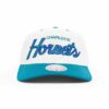 Mitchell-Ness-Charlotte-Hornets-Team-Script-Golfer-NBA-Snapback-Hat-1-100x100