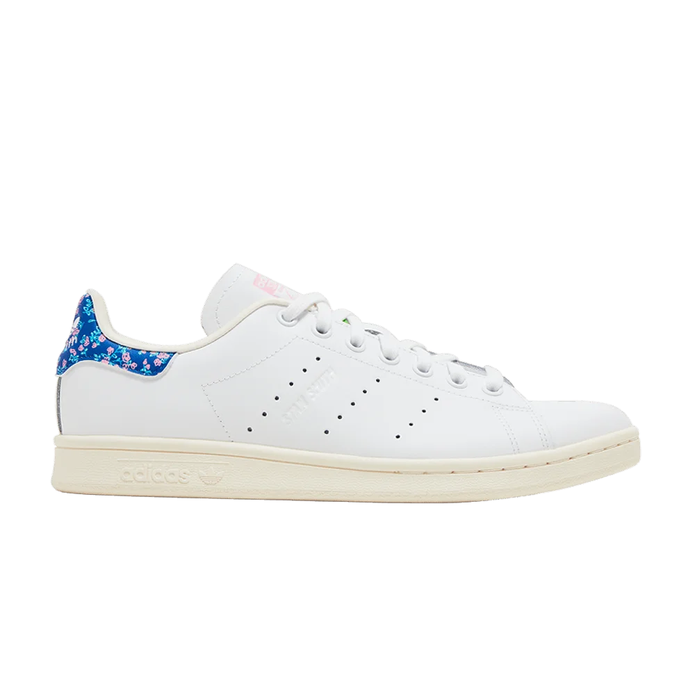 Krossovki-KSENIASCHNAIDER-x-adidas-Wmns-Stan-Smith-White-Floral-Heel