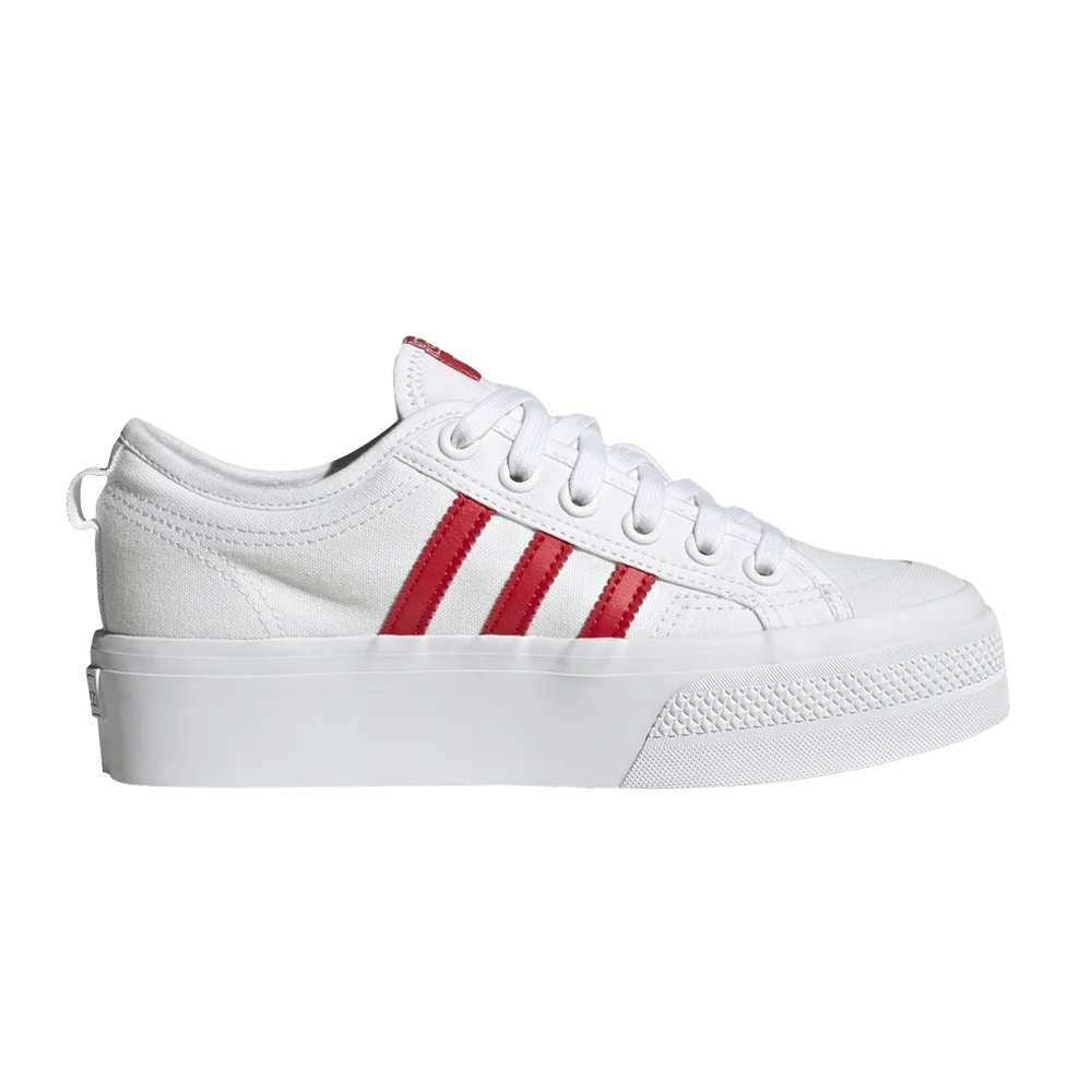 Adidas-Wmns-Nizza-Platform-White-Scarlet