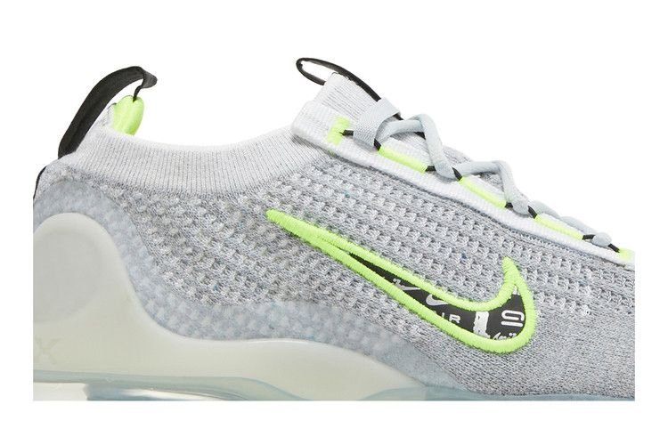 Кроссовки Nike Air Vapormax 2021 Flyknit 'Logo Pack - Wolf Grey Volt'