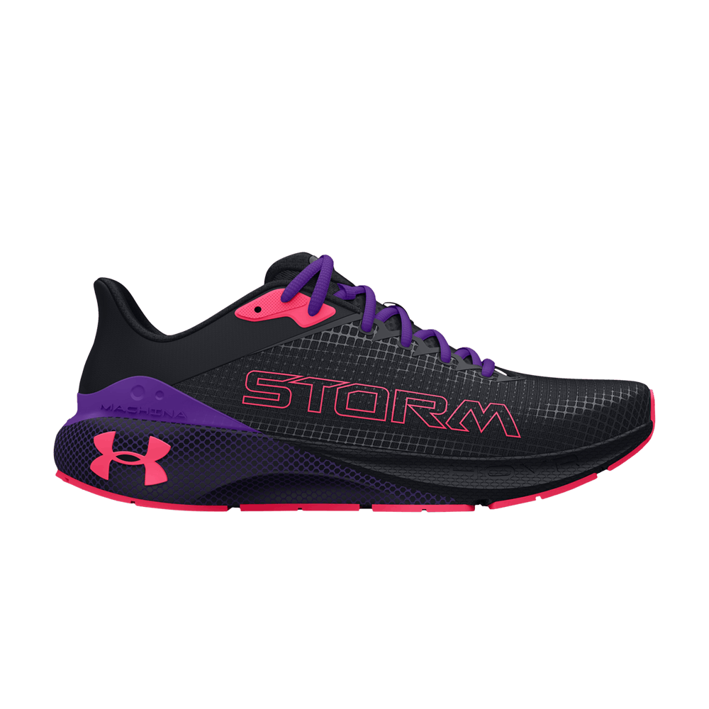 Кроссовки Under Armour HOVR Machina Storm 'Black Pink Shock'