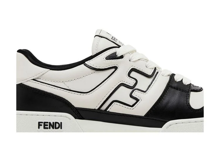 Кроссовки Fendi Match 'White Black'