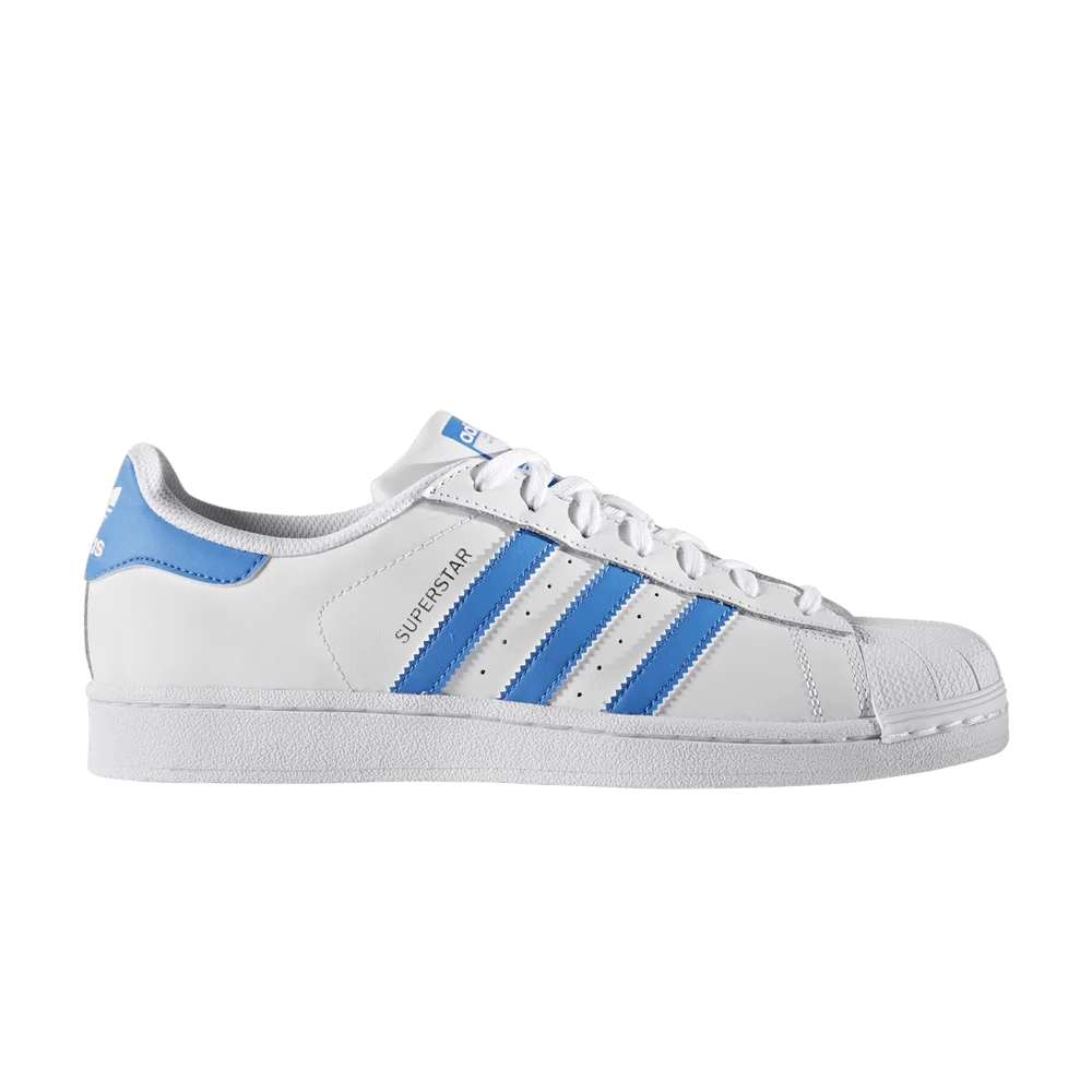 Кроссовки Adidas Superstar 'White Ray Blue'