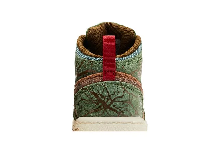 Кроссовки Air Jordan 1 Mid TD 'Treeline'