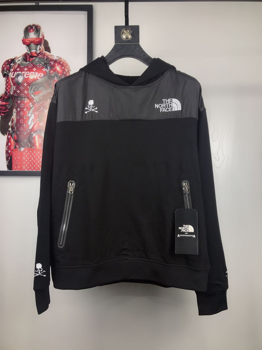 Mastermind-The-North-Face-Pullover-Sweatshirt-Black-1