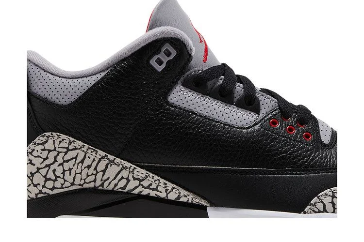 Кроссовки Air Jordan 3 Retro MCS 'Black Cement'