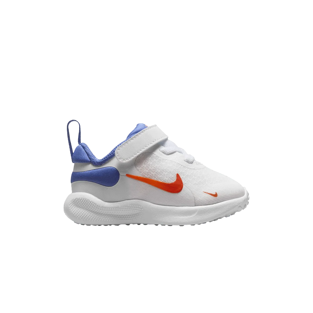Кроссовки Nike Revolution 7 TD 'White Astronomy Blue Orange'