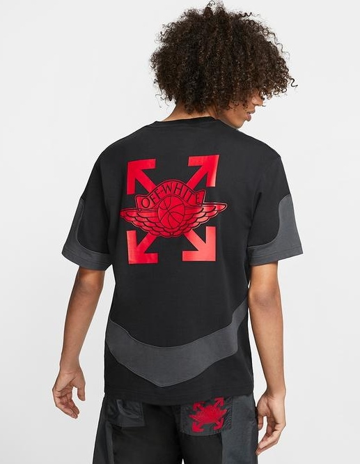 Футболка OFF-WHITE x Jordan Tee Black