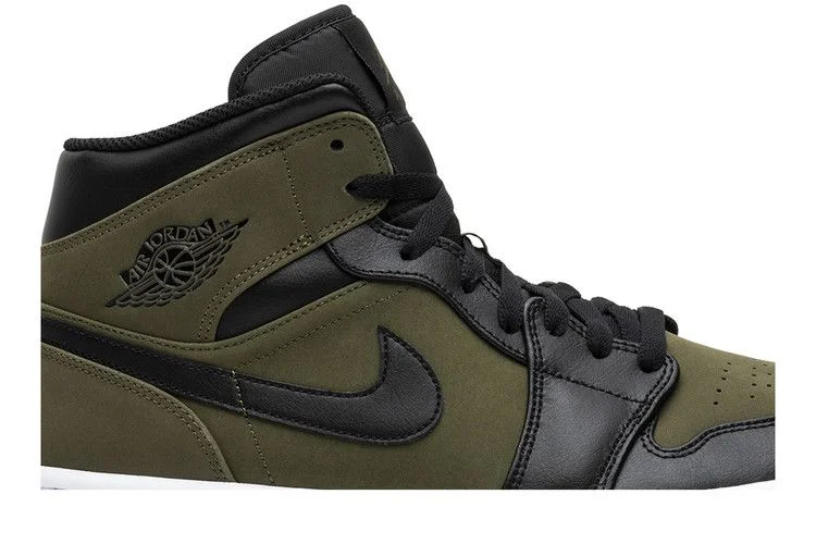 Air-Jordan-1-Mid-Olive-Canvas-1