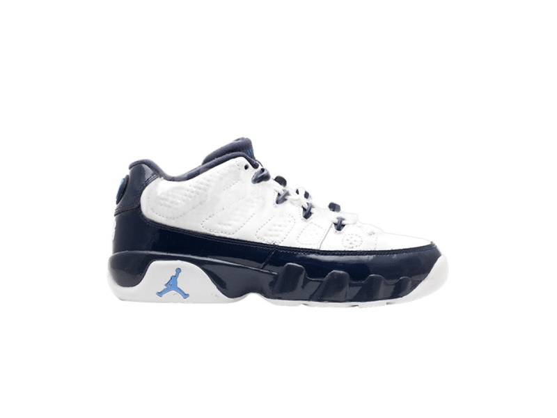 Кроссовки Air Jordan 9 Retro Low White Blue Pearl GS
