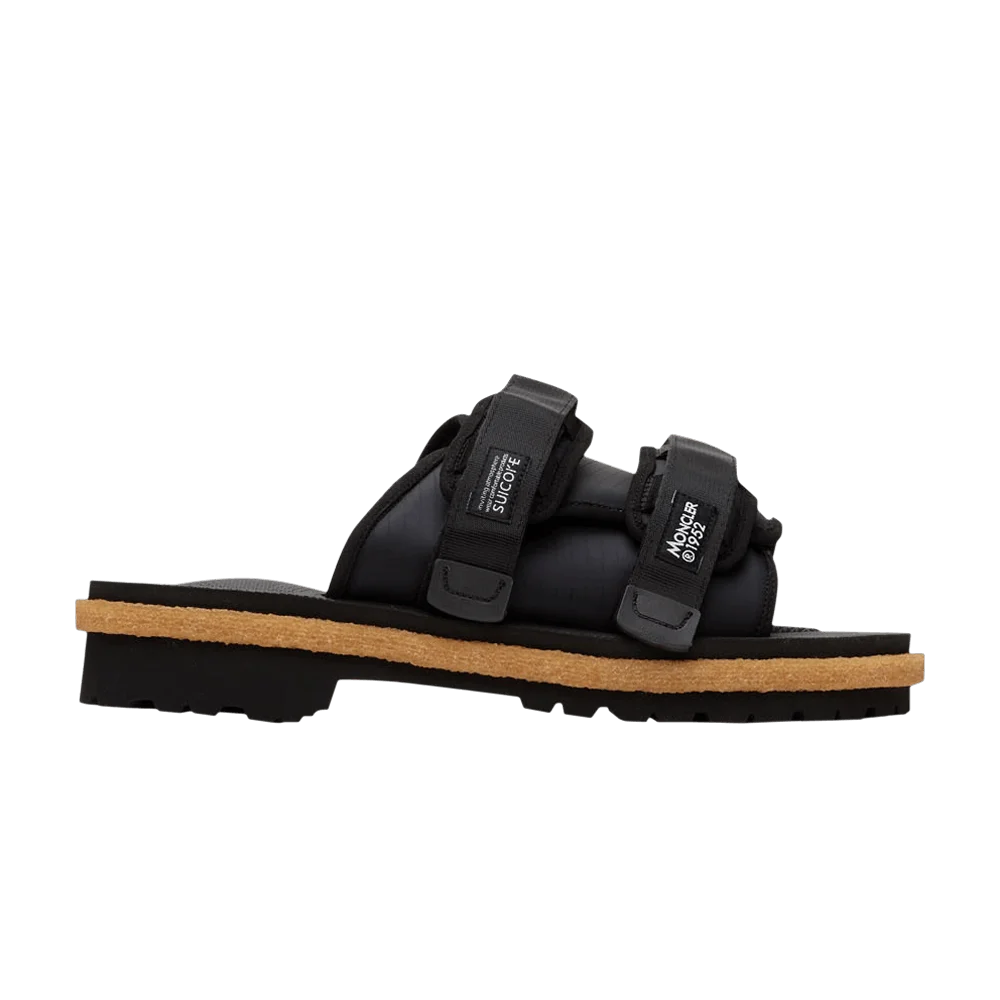 Suicoke x Moncler Moto Mountain Slide 'Black'