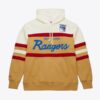 Mitchell-Ness-Tan-New-York-Rangers-Head-Coach-Fleece-Pullover-Hoodie-100x100