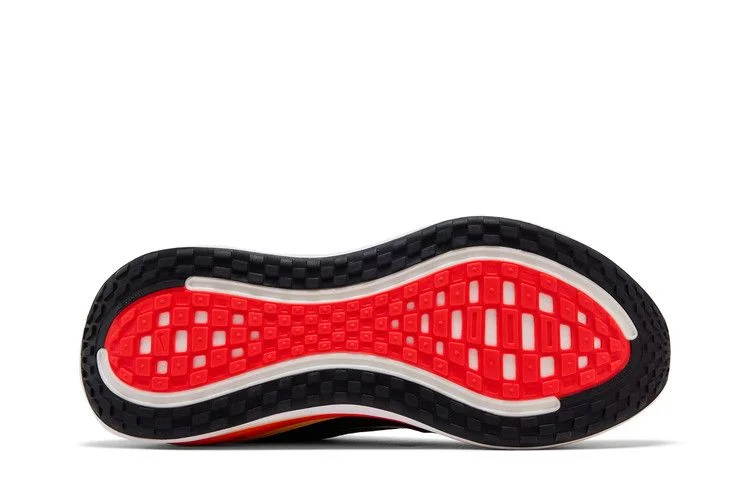 Кроссовки Nike Vomero Plus 'Black Bright Crimson White'