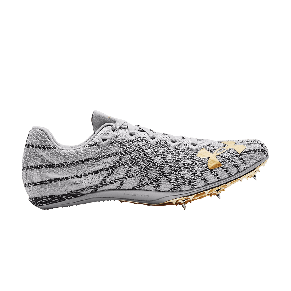 Кроссовки Under Armour HOVR Miler Miler Pro 3 'Halo Grey Metallic Victory Gold'