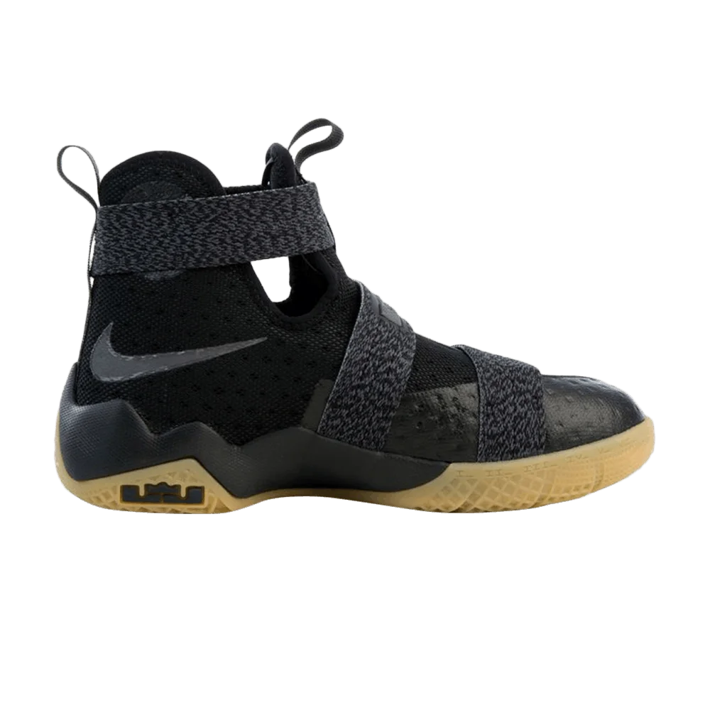 Krossovki-Nike-LeBron-Soldier-10-GS-Black-Metallic-Dark-Grey