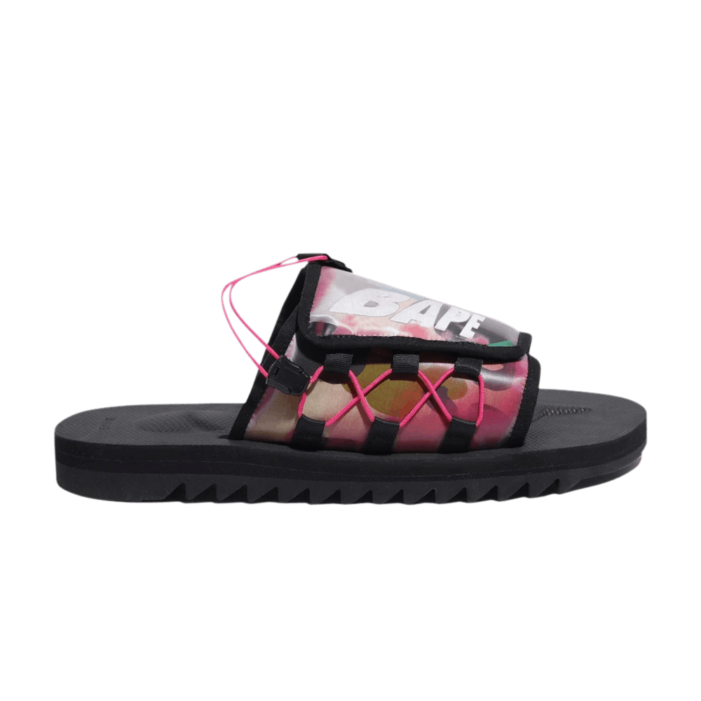 A Bathing Ape x Suicoke Dao '1st Camo - Black Pink'