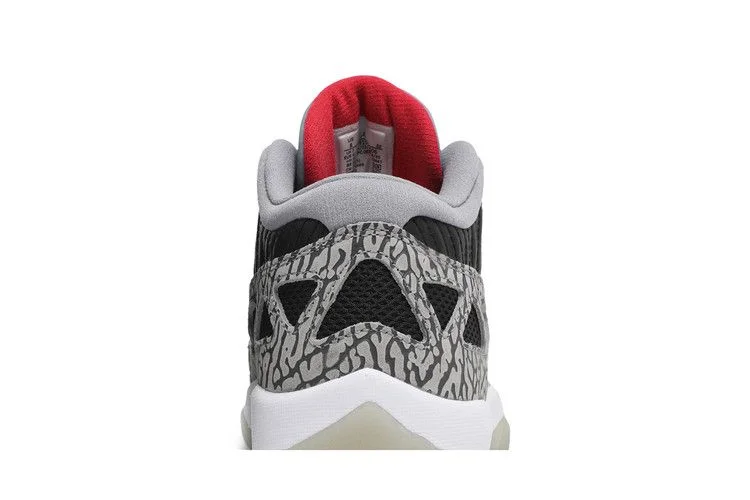 Кроссовки Air Jordan 11 Retro Low IE 'Black Cement'