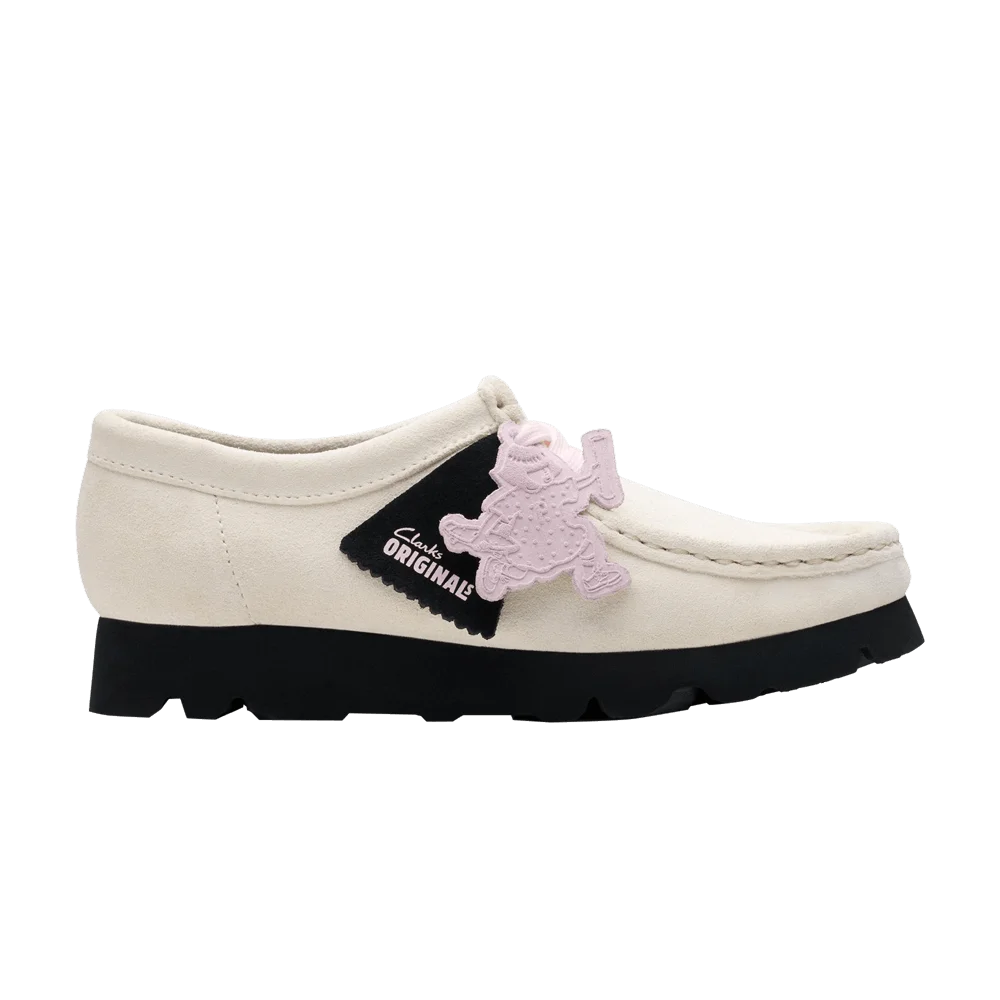 Кроссовки Clarks PaperGirl x Wmns Wallabee 'White Black'