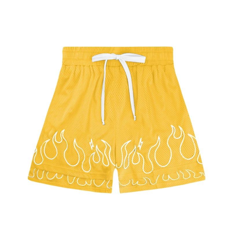 Спортивные шорты Ehot Flames Yellow Shorts