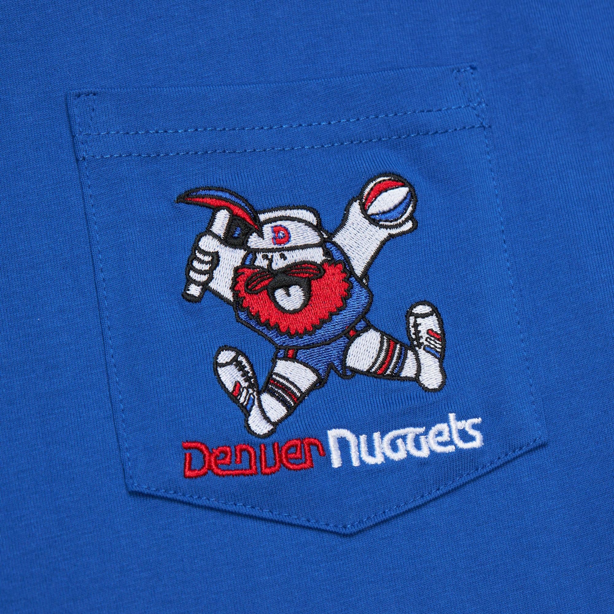Футболка Mitchell & Ness Premium Pocket Denver Nuggets T-Shirt