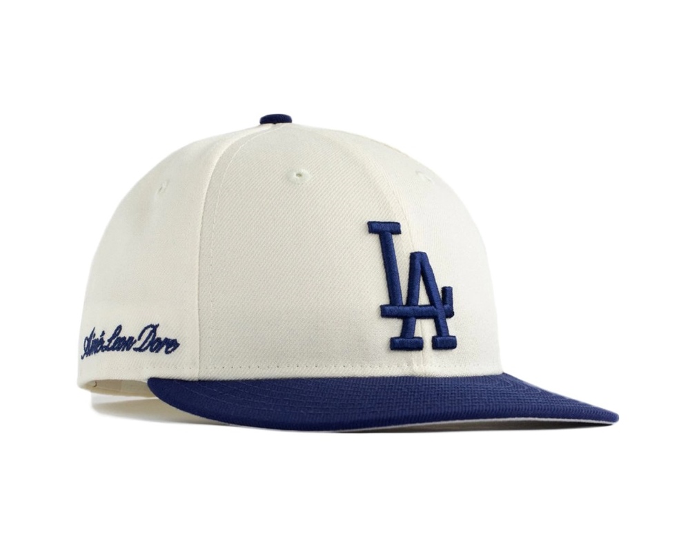 Кепка Aime Leon Dore x New Era Dodgers Hat Ivory/Blue