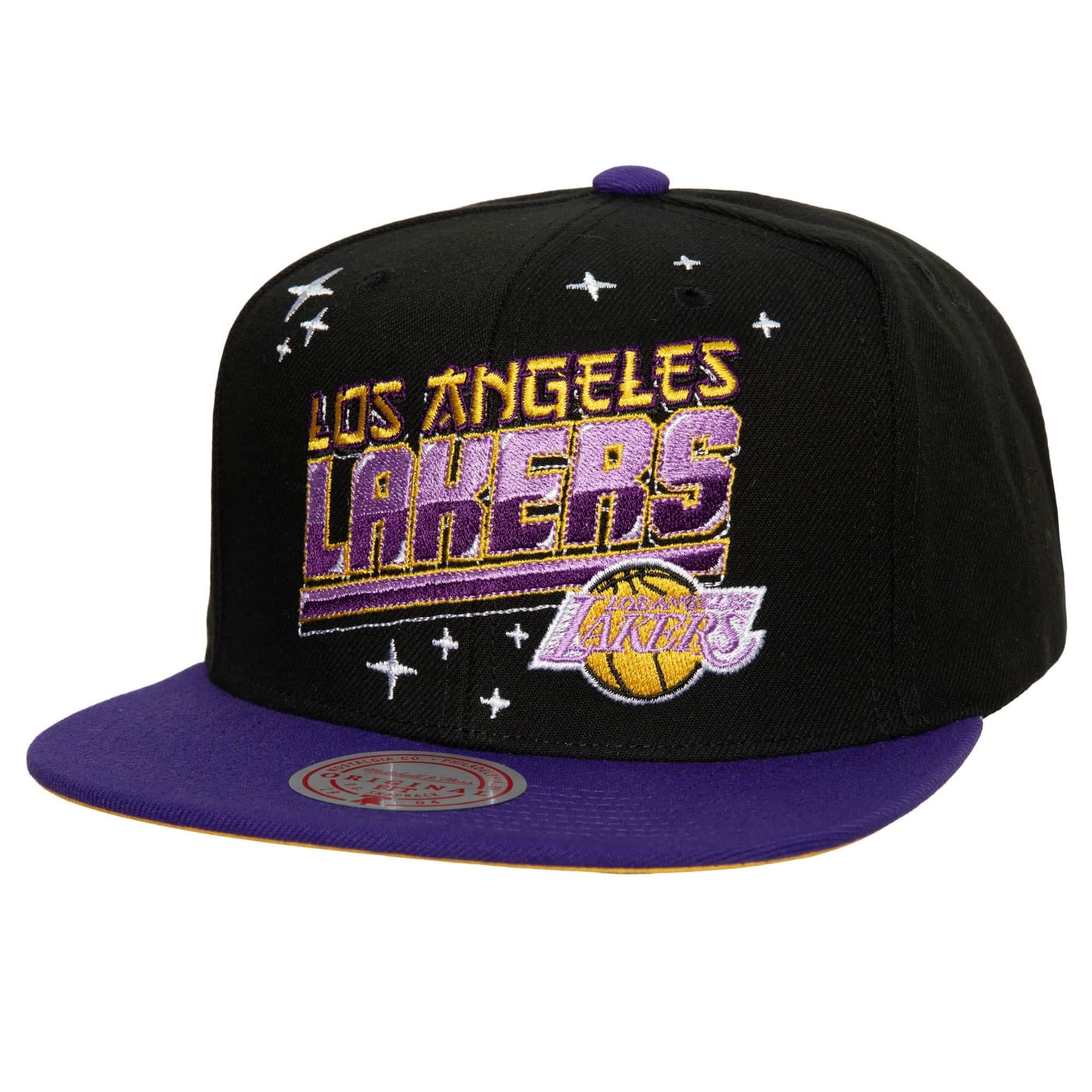 Бейсболка Mitchell & Ness Anime Snapback HWC Los Angeles Lakers Hat
