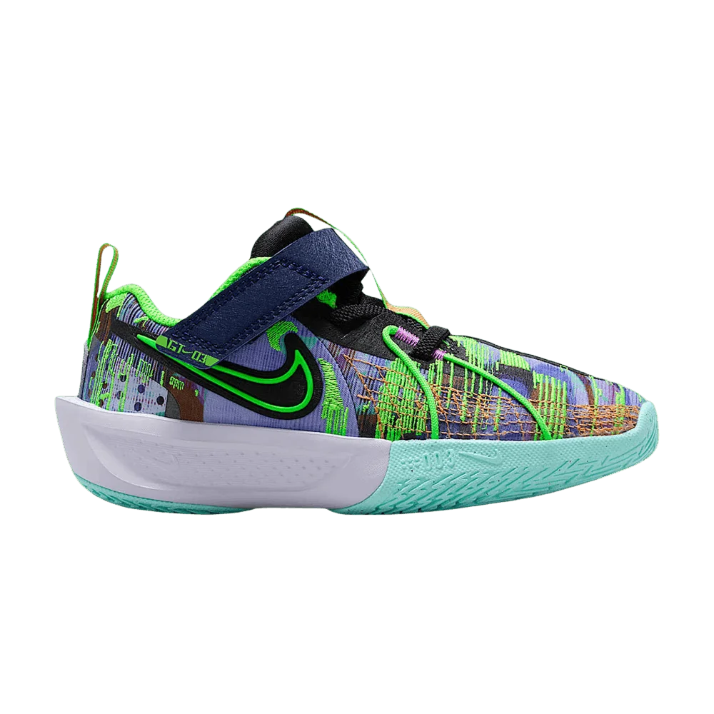 Кроссовки Nike G.T. Cut 3 PS 'Blue Void/Hyper Violet/Bleached Turquoise/Green Strike'