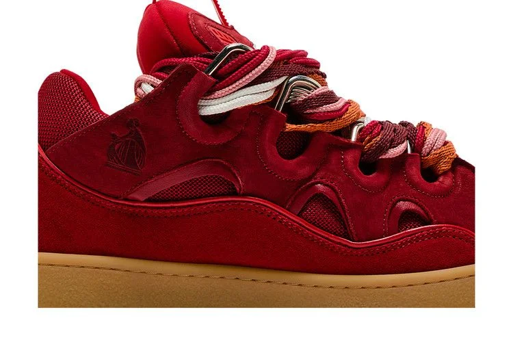 Кроссовки Lanvin Curb Sneakers 'Lipstick'