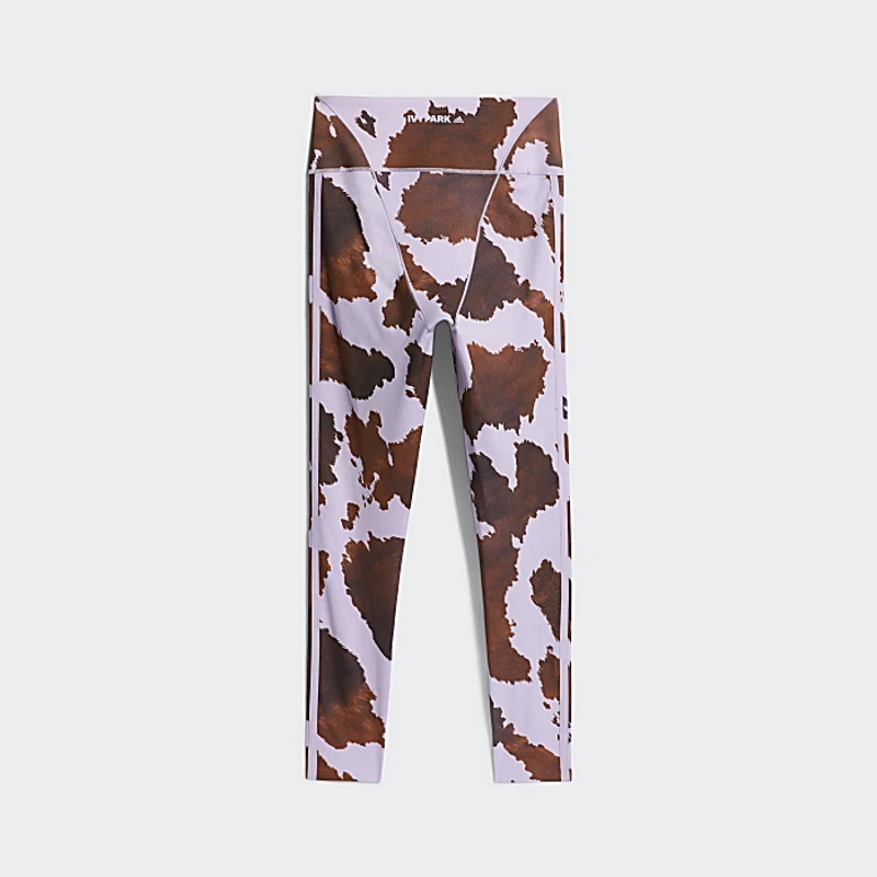 Тайтсы adidas Ivy Park Cow-Print Tights AOP Cow Hide/Purple Glow