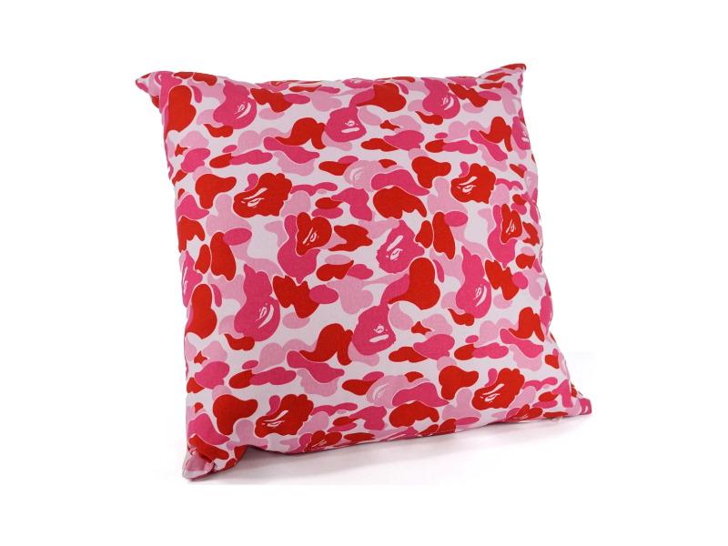Подушка BAPE ABC Camo Cushion Pink