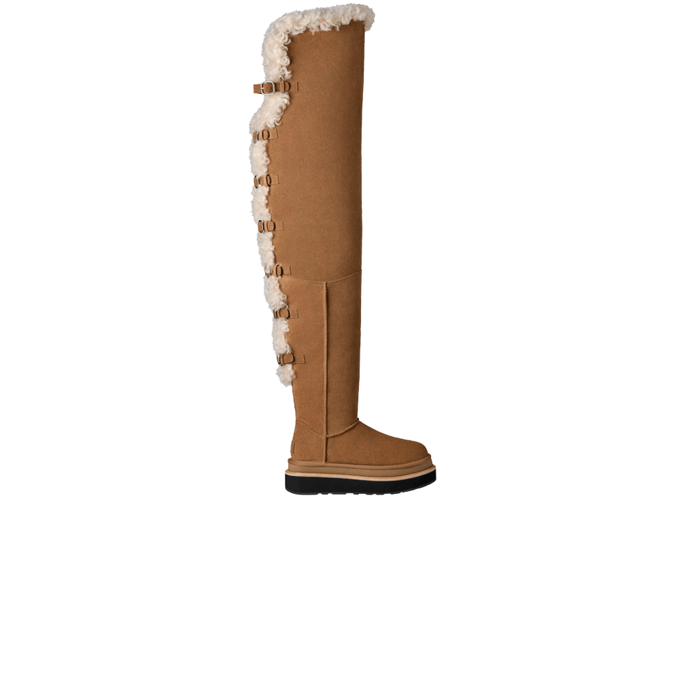 Sacai x UGG Wmns Thigh High Boot 'Chestnut'