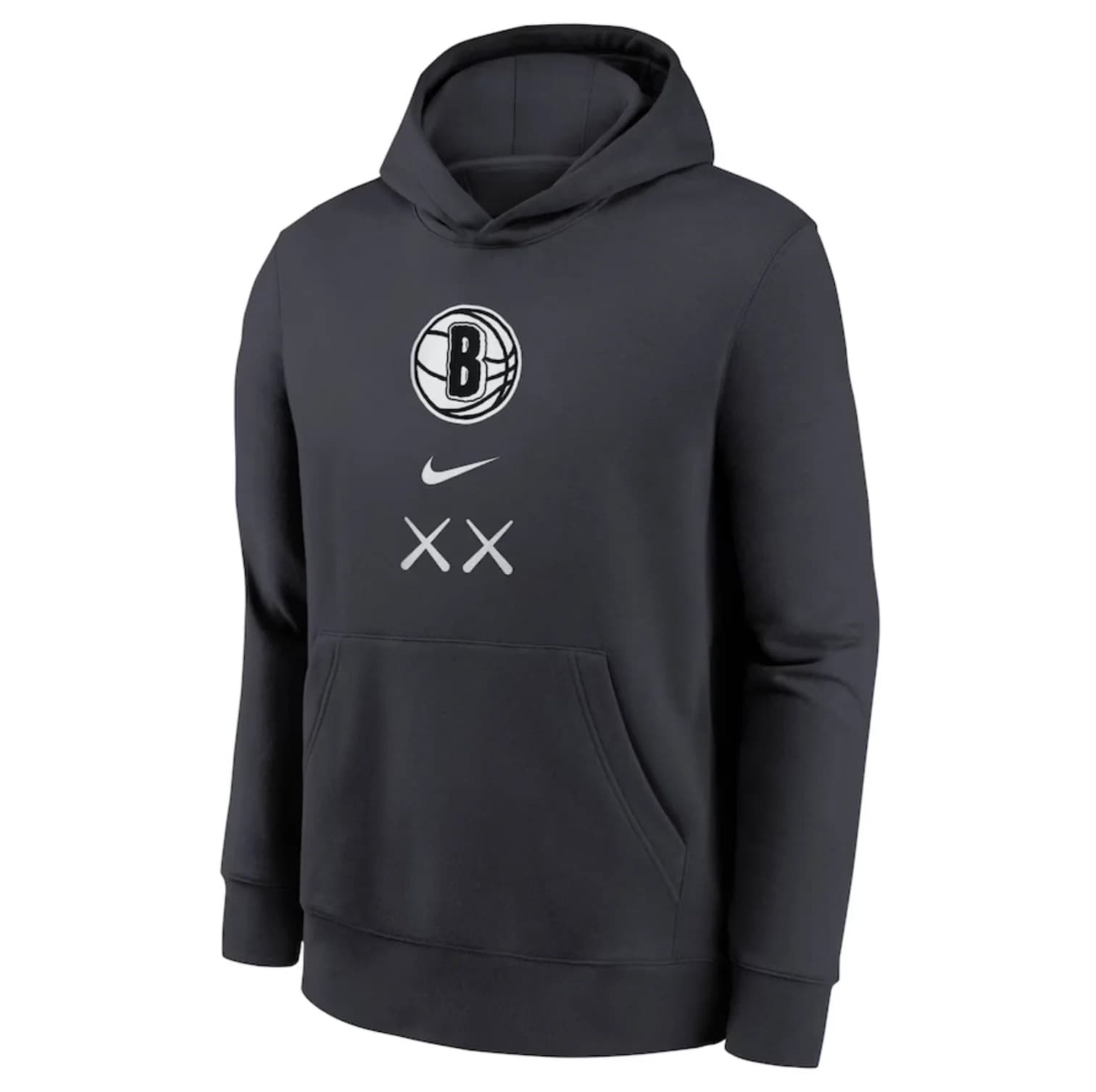Худи Nike Brooklyn Nets Club Logo City Edition NBA Youth Hoodie