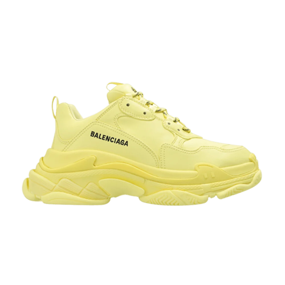Кроссовки Balenciaga Wmns Triple S Sneaker 'Light Yellow'