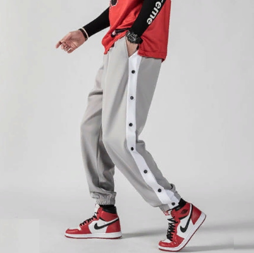 Баскетбольные брюки 2020 William Marchi Basketball Button Pants Grey