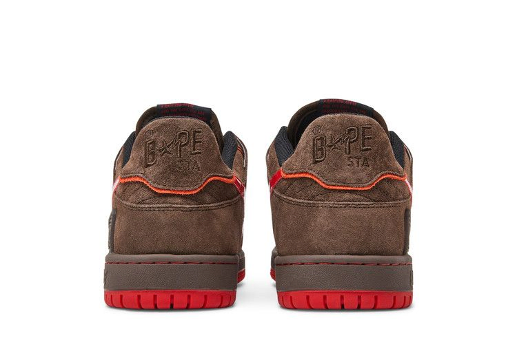 Кроссовки BAPE Sk8 Sta 'Brown Red'