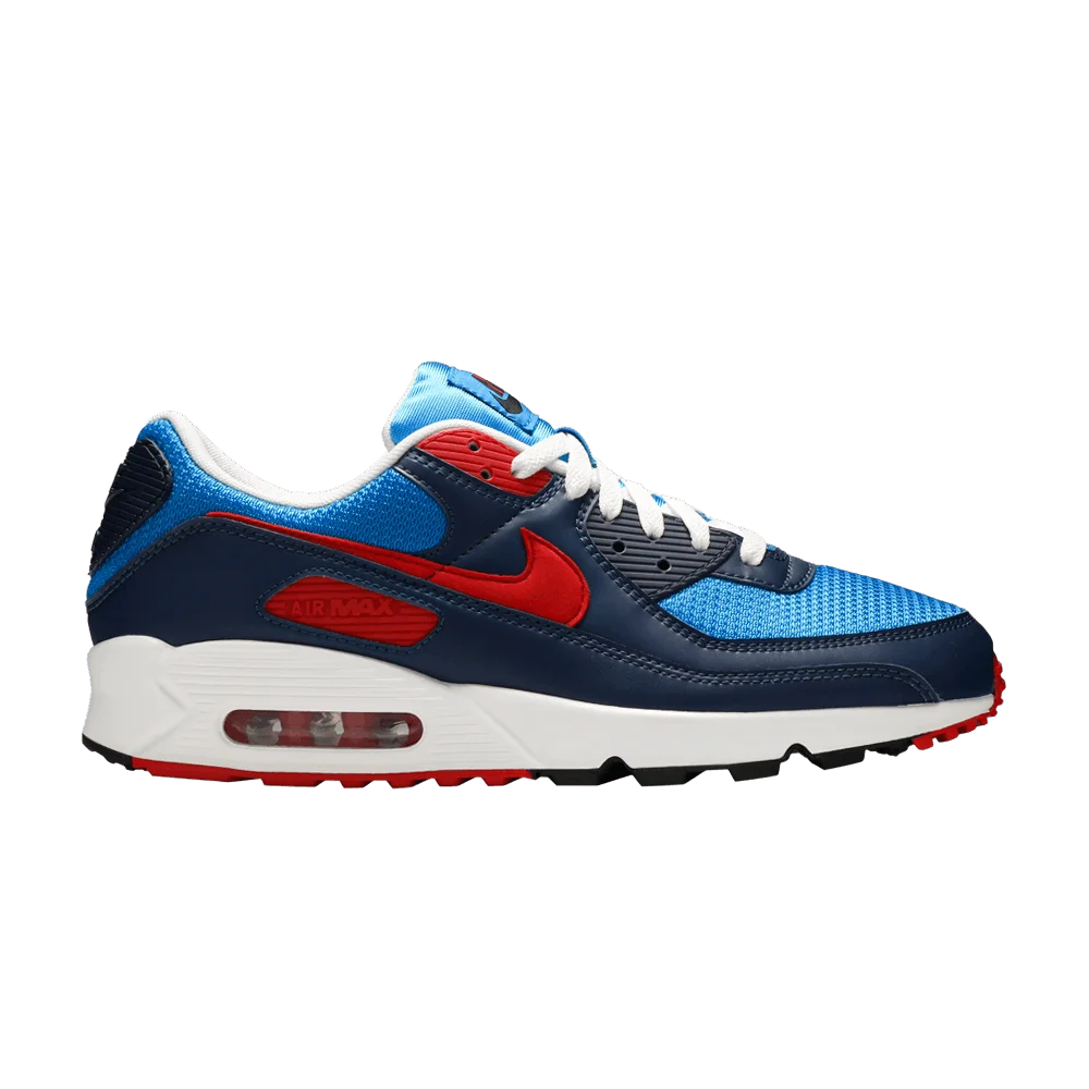 Krossovki-Nike-Air-Max-90-Photo-Blue-University-Red