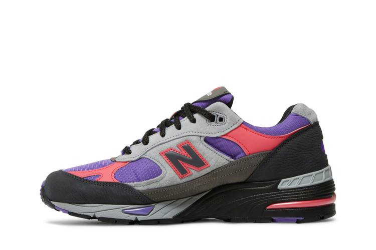 Кроссовки Palace x New Balance 991 Made in England 'Black Ultra Violet'