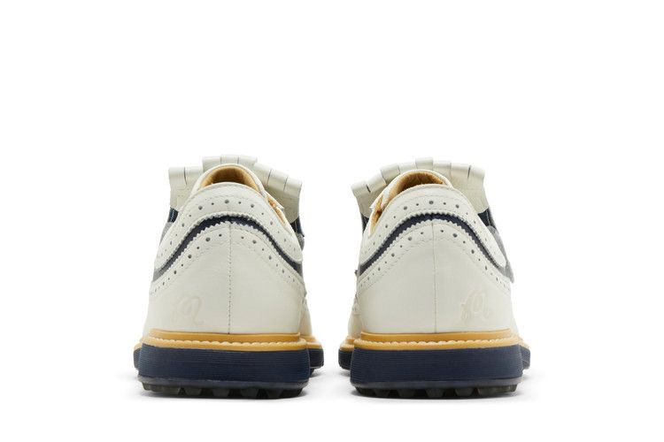 Кроссовки Malbon Golf x adidas MC87 Spikeless Golf 'Off White Collegiate Navy'