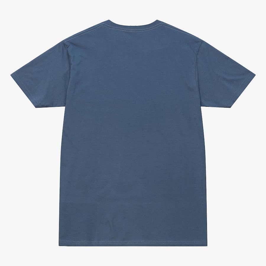 Футболка Mitchell & Ness Blue Colorado Avalanche Distressed Logo T-Shirt