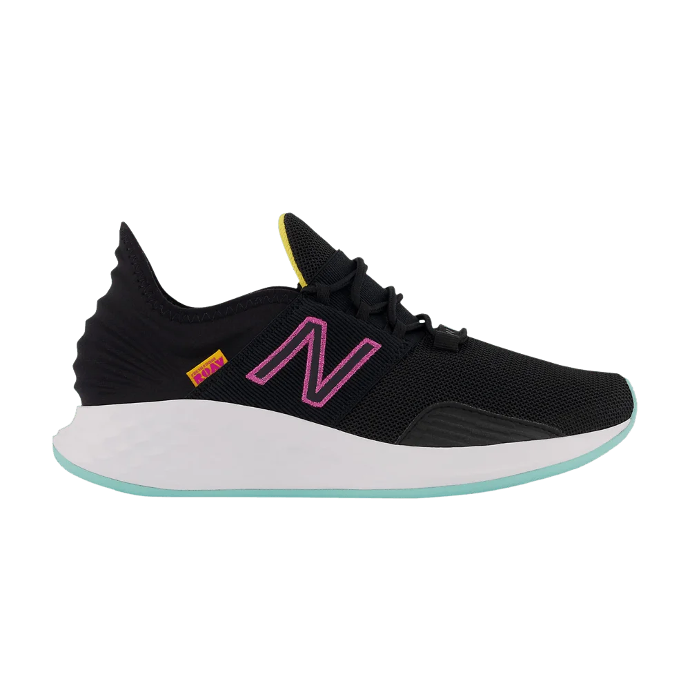 Krossovki-New-Balance-Wmns-Fresh-Foam-Roav-Black-Fuchsia