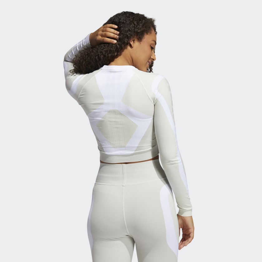 Лонгслив adidas Pharrell Williams 18GG Women's Base Tee White
