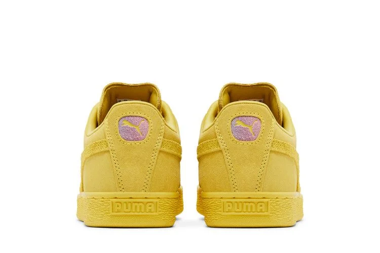 Кроссовки Puma Suede 'Love Marathon - Court Yellow'