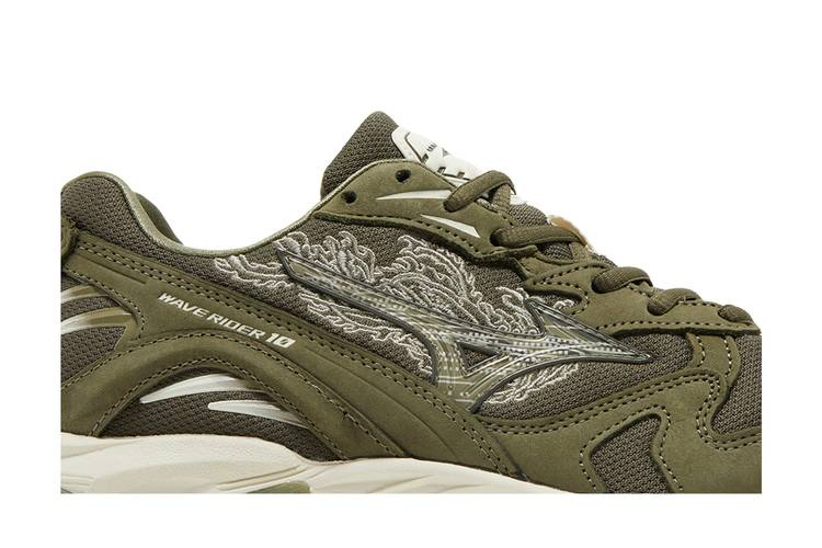 Кроссовки Mizuno Maharishi x Wave Rider 10 'Fire Phoenix'