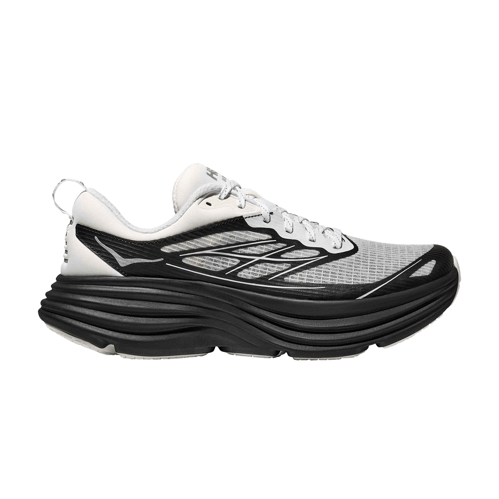 Кроссовки HOKA Bondi 8 Caged 'Stealth Tech Pack - Frost Black'
