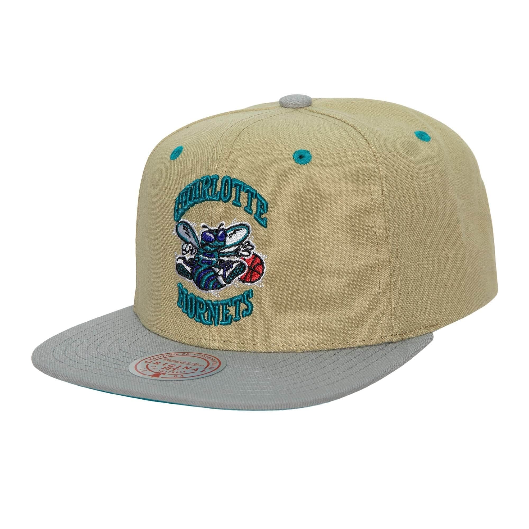 Бейсболка Mitchell & Ness Classic Canvas Snapback HWC Charlotte Hornets Hat