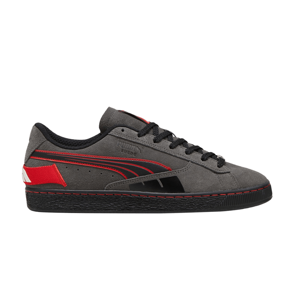Кроссовки Formula 1 x Puma Suede T 'Shadow Grey Pop Red'