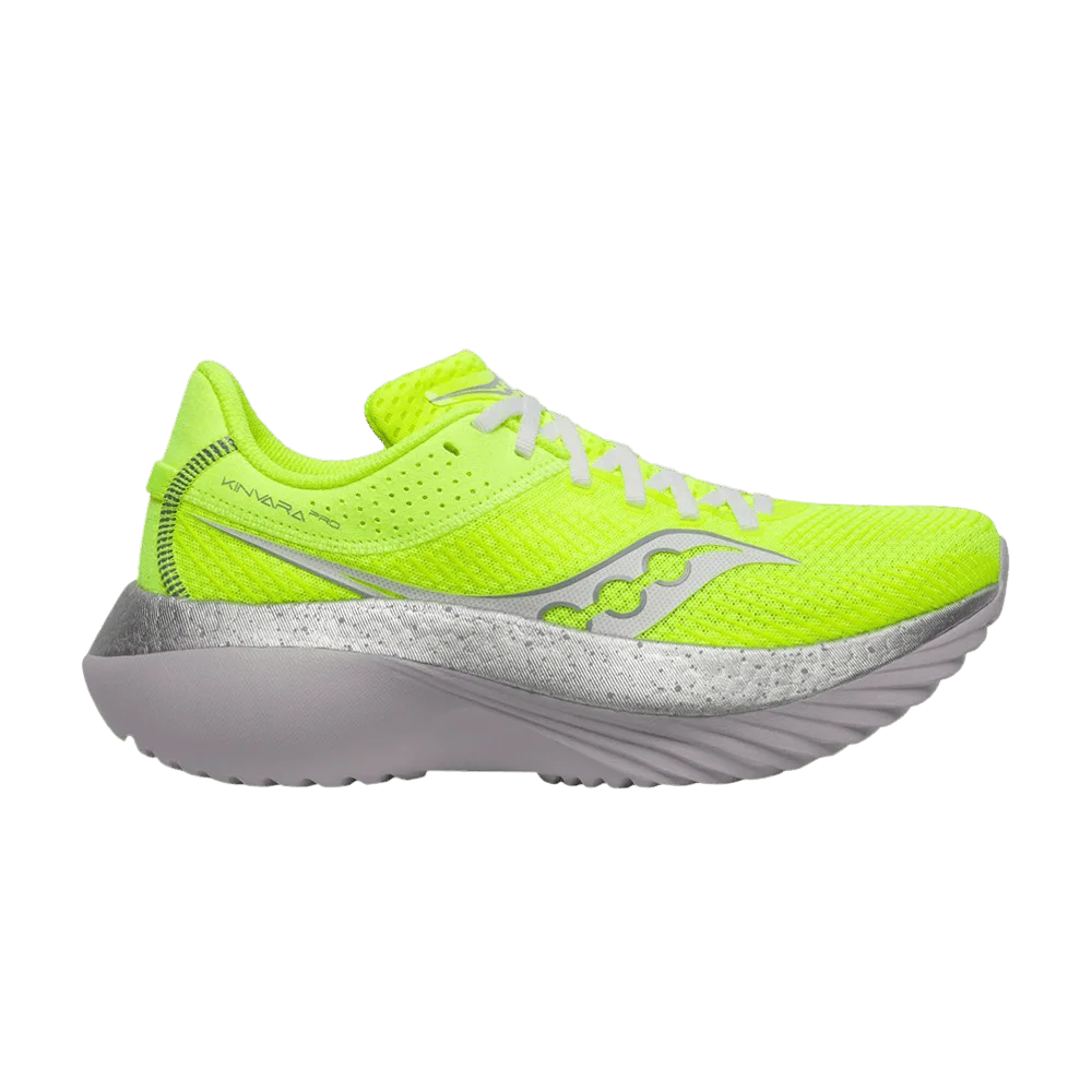 Кроссовки Saucony Wmns Kinvara Pro 'Citron Silver'