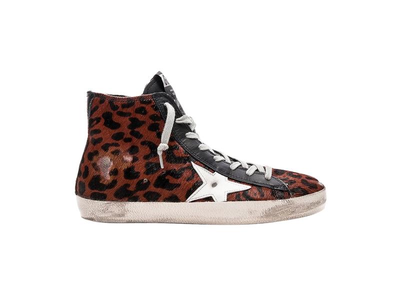 Кроссовки Golden Goose Francy Col Leopard