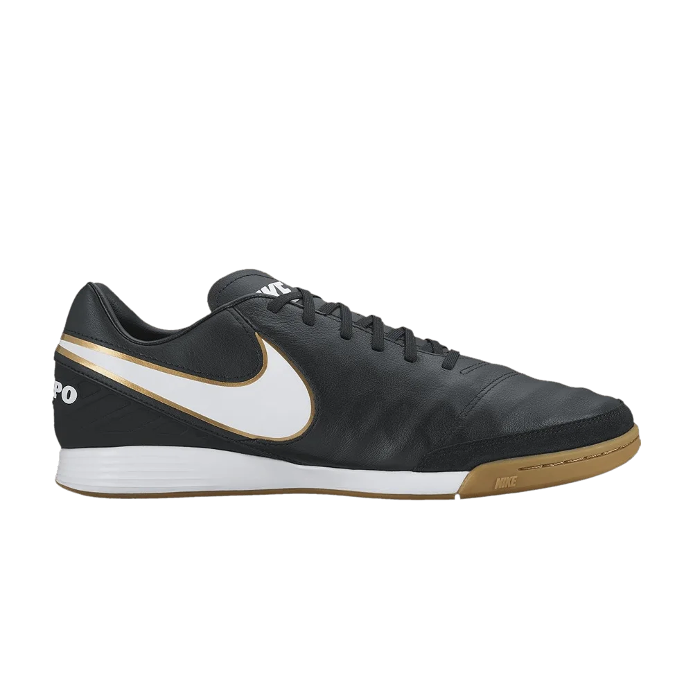 Кроссовки Nike Tiempo Mystic 5 IC 'Black Metallic Gold Gum'